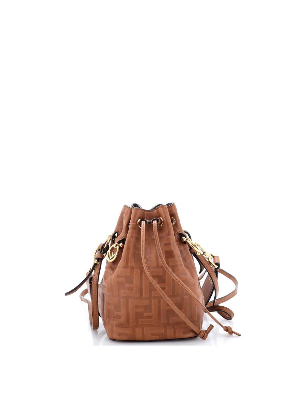 Fendi Mon Tresor Bucket Bag Zucca #345388F16B